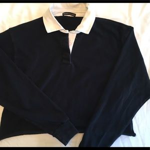 Brandy Melville L/S Top with collar